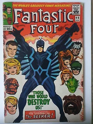 Buy Fantastic Four #46 1966 1st Appearance Of Black Bolt/ Stan Lee/Jack Kirby Issue  • 40£