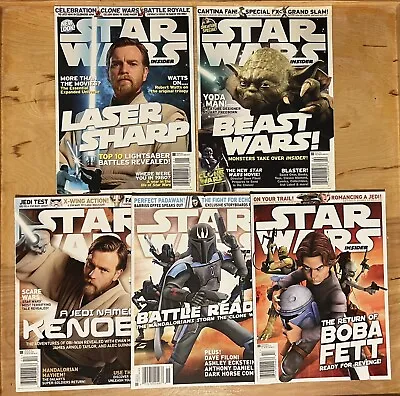 Buy Star Wars Insider Magazine Issues 101, 102, 112, 115 & 117 See Description.., • 43.53£