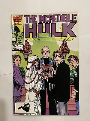 Buy THE INCREDIBLE HULK # 319 (MARVEL 1986) Bruce Banner Marries May • 11.98£