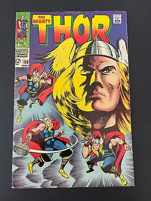 Buy Thor #158 -  Thor Origin Retold (Marvel, 1968) VF • 38.56£