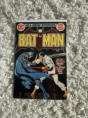 Buy Batman #243 Ra's Al Ghul! Neal Adams Cover! 1st Lazarus Pit! DC Comics 1972 • 39.42£