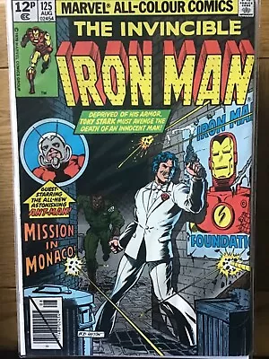 Buy Iron Man #125 VF 8.0  • 8£