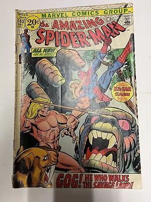 Buy The Amazing Spider-man #103 1st Gog! Bronze Age Marvel Comics 1971! • 19.39£