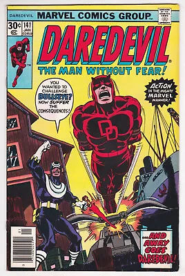 Buy Daredevil #141 Very Fine Plus 8.5 Bullseye Gil Kane Art 1977 • 31.97£