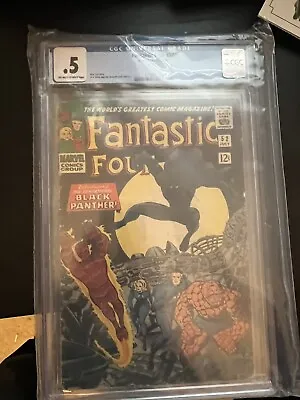 Buy Fantastic Four #52 (Marvel, July 1966) CGC 0.5 • 178.75£