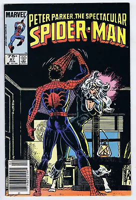 Buy Peter Parker, Spectacular Spider-Man #87 Marvel 1984 CANADIAN PRICE VARIANT • 17.53£