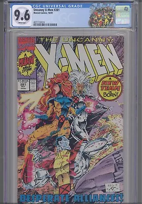 Buy Uncanny X-Men #281 CGC 9.6 1991 Marvel Comic 1st App Trevor Fitzroy Custom Label • 39.94£