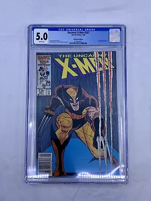 Buy Uncanny X-Men #207 (Marvel Comics, 1986) CGC 5.0 - WHITE Pages - 7/86 • 95.15£