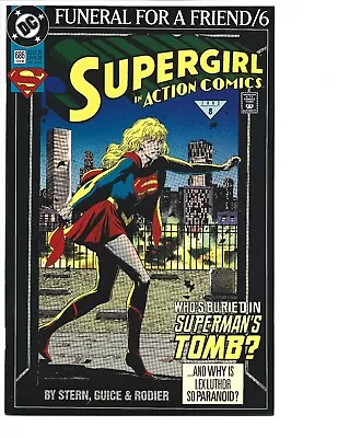 Buy Action Comics # 686 VFNM 9.0 White Pages 1993 DC Comics Supergirl • 3.15£