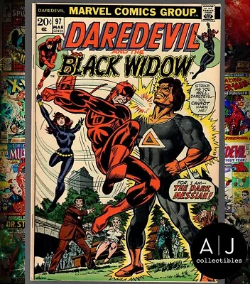 Buy Daredevil #97 - 1st Appearance Of Dark Messiah (Marvel, 1973) FN/VF 7.0 • 9.68£