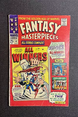 Buy Fantasy Masterpieces #10 VG/FN 1967 Origin + 1st App All Winners Squad • 7.99£