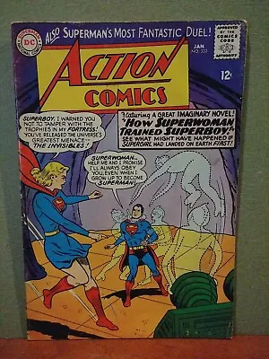 Buy ACTION COMICS #332 DC 1966 Superwoman Trains Superboy  4.5 • 12.56£