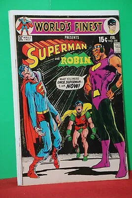 Buy DC- WORLD'S FINEST #200 (1971) Robin Appearance Classic Neal Adams Cover FN+ • 5.62£