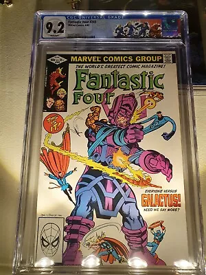 Buy Fantastic Four 243 - CGC 9.2 Fantastic Four Label - Galactus - 1982 John Byrne • 199.99£