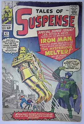 Buy Tales Of Suspense #47 Early Gold Iron Man Marvel Comics (1963) • 49.45£