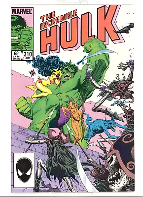 Buy Incredible Hulk #310 Near Mint/Mint (9.8) 1985 Marvel  Comic • 47.46£
