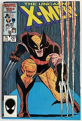 Buy Uncanny X-Men #207 (1986) Classic John Romita Jr Wolverine Cover • 19.95£