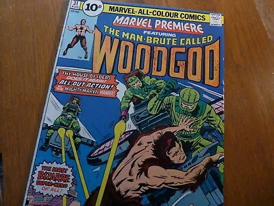 Buy Marvel Premiere #31 WoodGod (Marvel Comics 1976) – Mantlo/Giffen/Jansen UK (VGC) • 6.99£