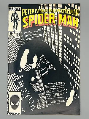 Buy Peter Parker Spectacular Spider-Man #101 (1985) - 1st Negative Space!  VF • 31.53£
