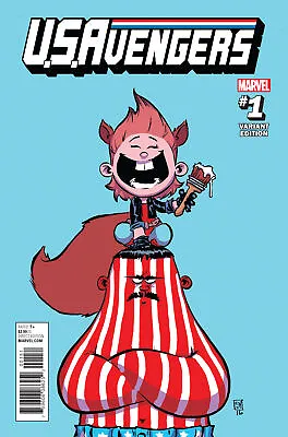 Buy US AVENGERS #1 SKOTTIE YOUNG BABY VARIANT COVER New Bagged And Boarded • 5.99£