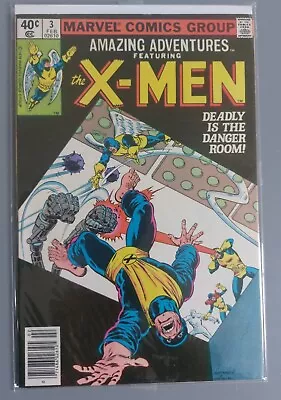 Buy Amazing Adventures Featuring: X-men #3 Marvel Comics 1980  Bagged & Boarded • 5£