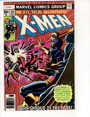 Buy Uncanny X-Men #106-1977 MARVEL (THIS BOOK HAS MINOR RESTORATION SEE DESCRIPTION) • 34.48£