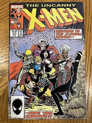 Buy The Uncanny X-Men #219 From 1987 • 3.96£