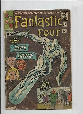 Buy Fantastic Four #50  Galactus, Silver Surfer Nice ,affordable Copy • 103.94£