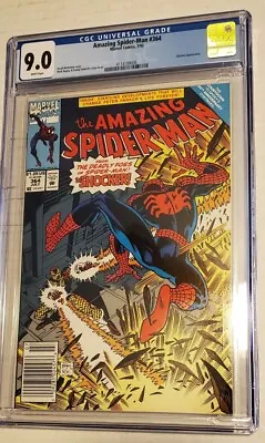 Buy Amazing Spider-Man #364 CGC 9.0 1992 - Newsstand Copy FRESH CASE • 40.79£