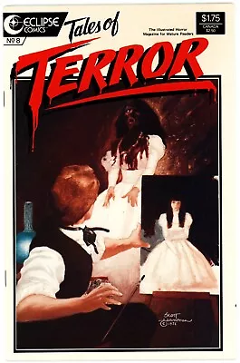 Buy Tales Of Terror #8 VF+ 8.5 1986 Scott Hampton Cover • 6.74£