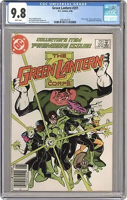 Buy Green Lantern 201N CGC 9.8 1986 4065452016 • 555.67£