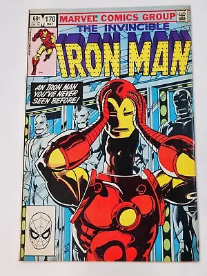 Buy Iron Man 170 DIRECT 1st App James Rhodes As Iron Man Bronze Age 1983 • 19.82£