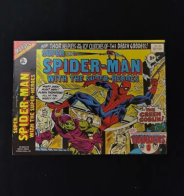 Buy Super Spider-man With The Super-Heroes No. 186 1976 - - Classic Marvel Comics • 9.99£