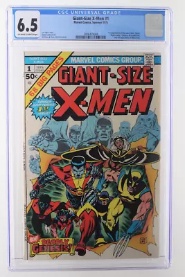 Buy Giant-Size X-Men #1 - Marvel Comics 1975 CGC 6.5 1st Appearance Of The New X-Men • 1,918.05£