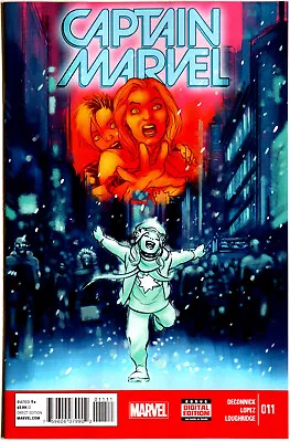 Buy Captain Marvel #11 Vol 8 - Marvel Comics - Kelly Sue DeConnick - David Lopez • 4.95£