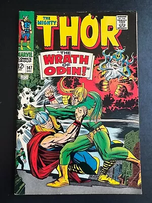 Buy Thor #147 - Circus Of Crime Appearance (Marvel, 1967) Fine+ • 43.48£