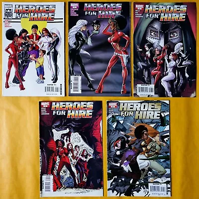 Buy Heroes For Hire (2006 2nd Series) #6-10 (VF) • 9£