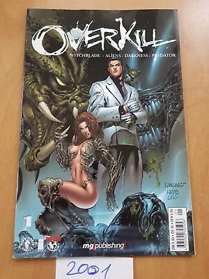 Buy OVERKILL 1-6 / 2001 / WITCHBLADE, ALIENS, DARKNESS, PREDATOR To Choose From • 4.22£