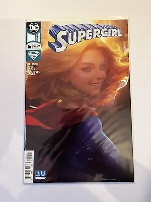 Buy Supergirl 16 Artgerm Lau Variant Cover  - DC Universe Comics 2018 Hot NM • 4.20£