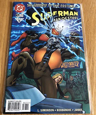 Buy Superman: Man Of Steel #67 May 1997 DC Comic, Bagged • 4.45£
