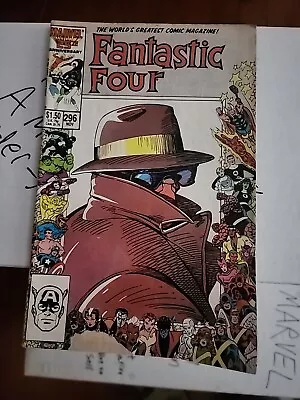 Buy Fantastic Four #296 - 25th Anniversary Frame Cover - Reader Copy  • 3.95£