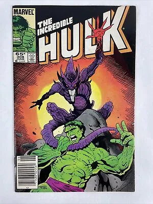 Buy Incredible Hulk #308 Marvel Comics 1985, Newsstand Variant • 10.75£