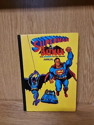 Buy SUPERMAN & BATMAN ANNUAL 1978 WITH ROBIN THE BOY WONDER (4f) • 6.99£