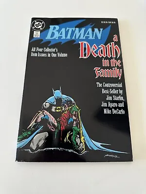 Buy Batman A Death In The Family TPB 1st Print 1988 DC Comics (426-429 Collected) • 8.69£