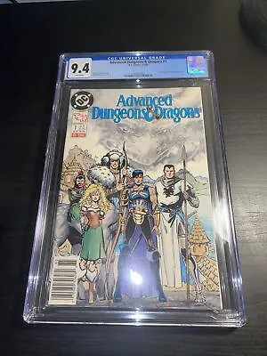 Buy Advanced Dungeons & Dragons #1 CGC 9.4 Newsstand Variant - TSR Role Playing Game • 79.15£