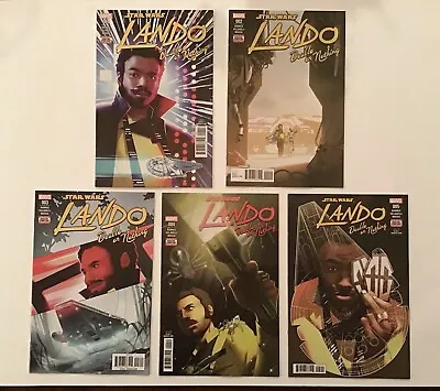 Buy Star Wars Lando Double Or Nothing #1-5 Complete ~ 2018 Marvel~b&b~beautiful Nm! • 19.75£
