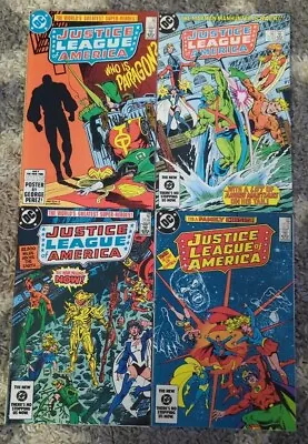 Buy Lot Of 4 1984 DC Justice League Of America Comics #224 228 229 231 Bag And Board • 13.01£