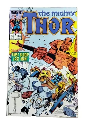 Buy Marvel Comics The Mighty Thor #362 December 1985 • 8.19£