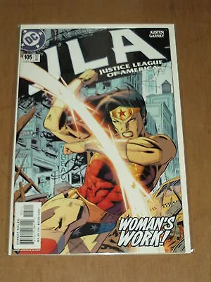 Buy Justice League Of America #105 Vol 3 Jla Dc Comics Early November 2004 • 2.49£