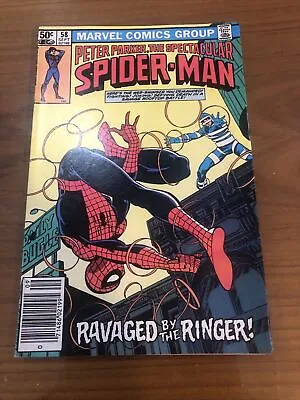 Buy Peter Parker The Spectacular Spider-Man #58 Newsstand 1981 Marvel Comics • 7.89£